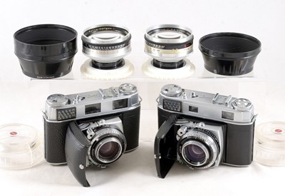 Lot 435 - Kodak Retina IIIc & IIIC CRF Cameras.