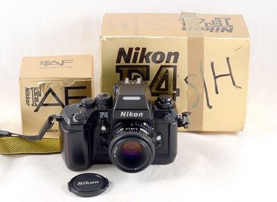 Lot 274 - A Good Nikon F4 AF Pro SLR Film Camera.