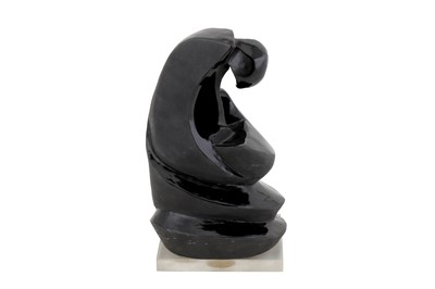 Lot 234 - ATTRIBUTED TO ELIZABETH HARRISON, CONTEMPORARY SCULPTURE - 'MOTHER & CHILD'