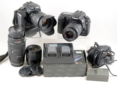 Lot 429 - Canon EOS400D & EOS 20D DSLR Outfits.