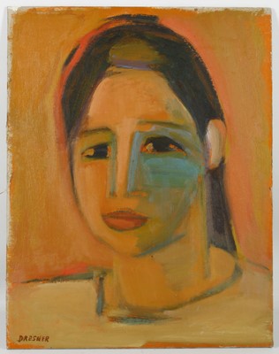 Lot 179 - Dresner, 20th century. 'Portrait of a Woman'....