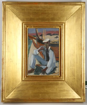 Lot 177 - Jean Baudet (French, b.1914). 'Le Pècheur...