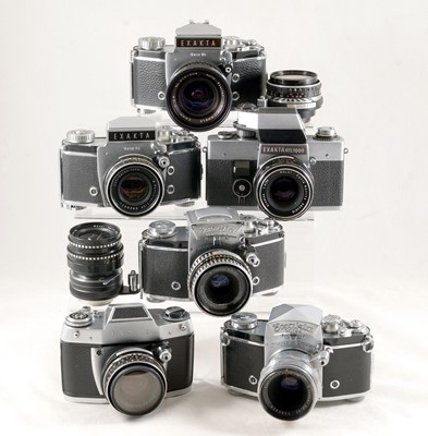 Lot 415 - Exakta Cameras & Lens Collection, inc 24mm Lens.