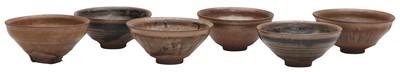 Lot 778 - A GROUP OF SIX CHINESE JIAN TEA BOWLS