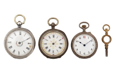Lot 317 - Three open faced pocket watches
