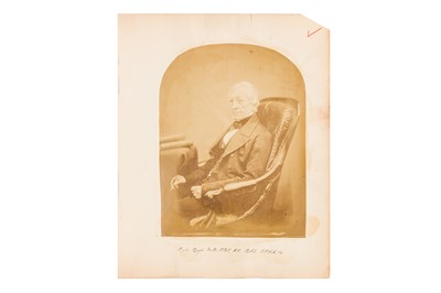 Lot 48 - PORTRAIT OF PETER MARK ROGET (1779-1869), c.1860