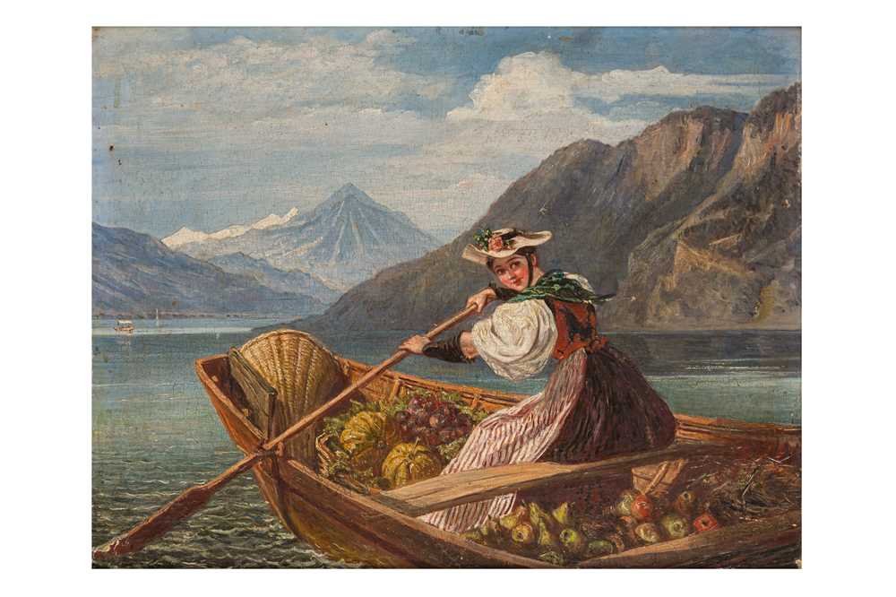 Lot 217 - Attributed to John James Chalon (British, 1778-1854)