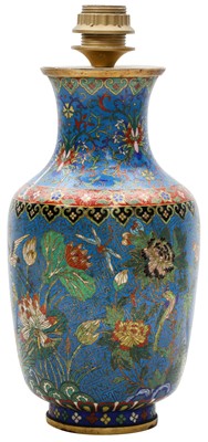 Lot 70 - A CHINESE CLOISONNE ENAMEL VASE