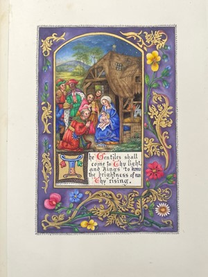 Lot 8 - Illuminated manuscript album: ‘In caram Memoriam’, 19th century