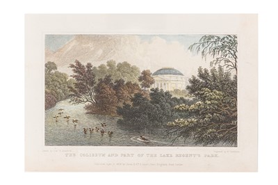 Lot 3 - [DIORAMA INTEREST] - A group of London diorama's illustrations and advertising, 1820s -1850s