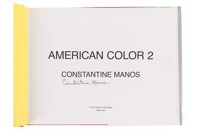 Lot 330 - Constantine Manos (1934-2025)
