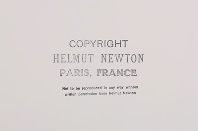 Lot 206 - Helmut Newton (1920-2004)