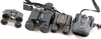 Lot 437 - Bushnell & Other Compact & Folding Binoculars.