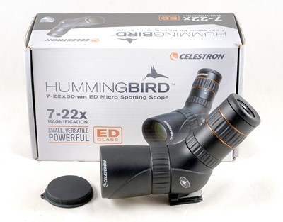Lot 431 - Celestron Hummingbird 7-22x50 ED Micro Spotting Scope.