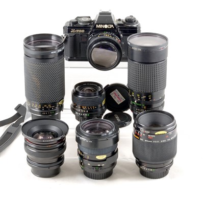 Lot 262 - An Extensive Minolta X-700 Outfit.