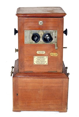 Lot 30 - A Jules Richard Taxiphote Stereo Viewer & Stereo Views. To include WW1, Mexico (rare), People etc