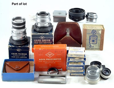 Lot 432 - An Agfa Collector's End Lot.