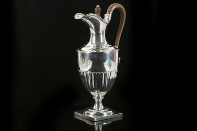 Lot 418 - An antique Victorian Sterling Silver hot water...