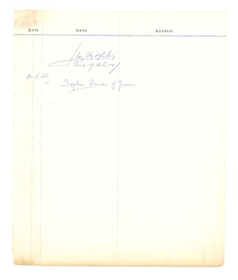 Lot 590 - Juan Carlos I of Spain and Queen Sophia