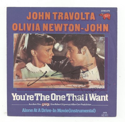 Lot 165 - Grease.- Olivia Newton-John & John Travolta