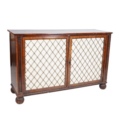 Lot 5 - A Regency rosewood chiffonier