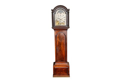 Lot 120 - A GEORGE III LATE 18TH CENTURY JOSH WYNN OF WINDSOR EIGHT DAY LONGCASE CLOCK
