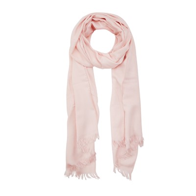 Lot 16 - Hermes Pink 'New Libris' Cashmere Stole
