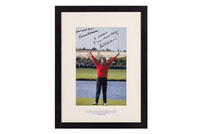 Lot 649 - Golfing Interest. Sam Torrance & Bernard Gallacher