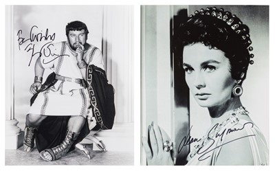 Lot 263 - Spartacus.- Peter Ustinov & Jean Simmons