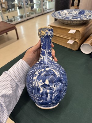 Lot 9 - A Japanese Arita blue and white ewer, 17th century