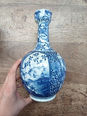 Lot 7 - Two Japanese Arita blue and white 'figural' ewers, 17th century