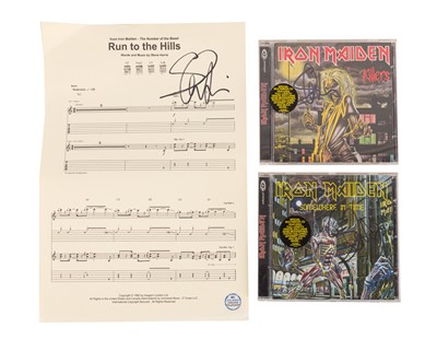 Lot 386 - Iron Maiden.- Steve Harris
