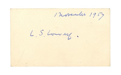 Lot 23 - Lowry (L.S.)