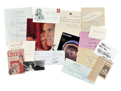 Lot 80 - Autograph Collection.- Miscellaneous