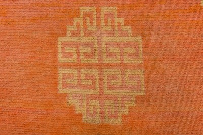 Lot 67 - AN EXTREMELY FINE SILK HEREKE PRAYER RUG, TURKEY AND TIBETAN RUG