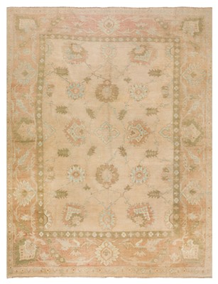 Lot 83 - A FINE ANATOLIAN CARPET OF USHAK DESIGN