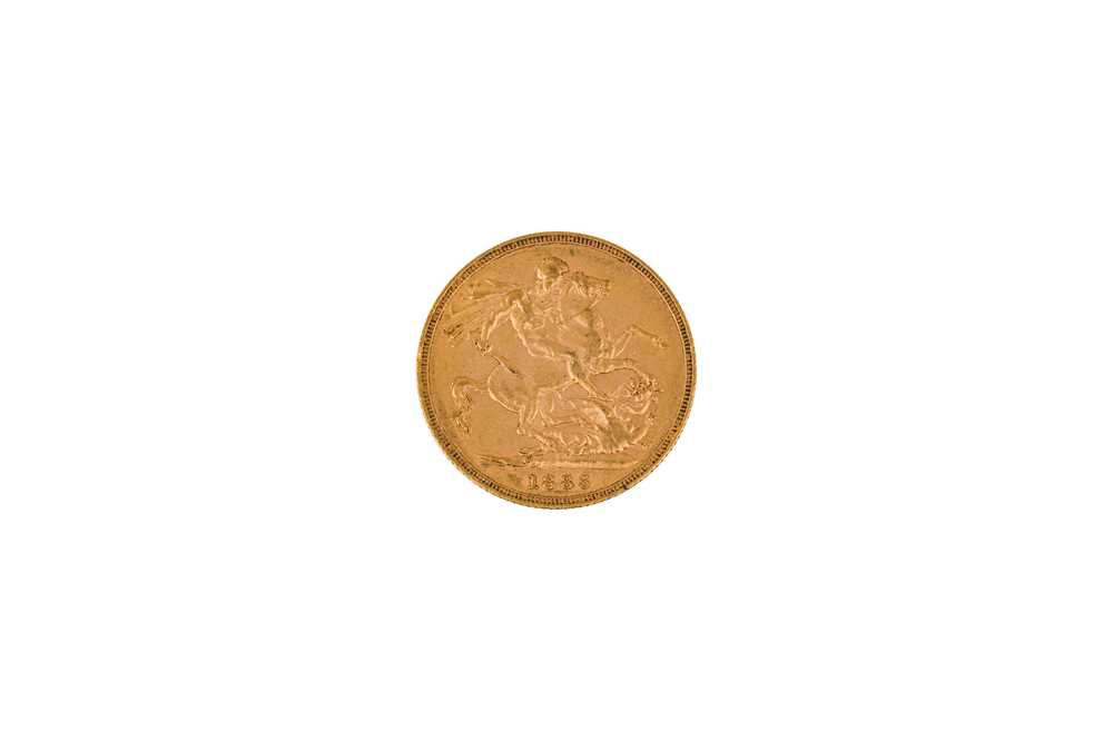 Lot 91 - VICTORIA - YOUNG HEAD FULL SOVEREIGN GOLD COIN