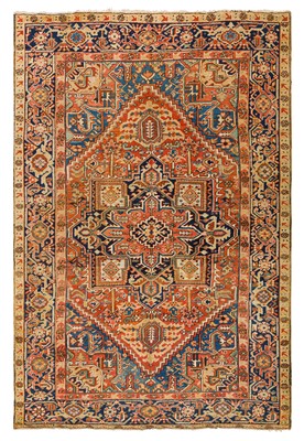 Lot 97 - AN ANTIQUE HERIZ CARPET, NORTH-WEST PERSIA