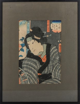 Lot 94 - Utagawa Kunisada II (Japanese, 1823–1880)