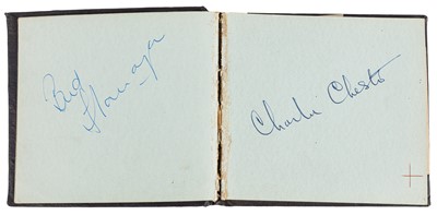 Lot 51 - Autograph Album.- Vintage Actors & Entertainers