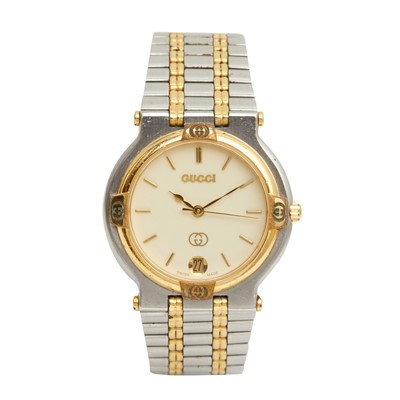 Lot 257 - Gucci Men's Stainless Steel 9000 Watch