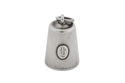 Lot 52 - A Victorian sterling silver and bloodstone novelty seal, London 1879 by Thornhill and Co