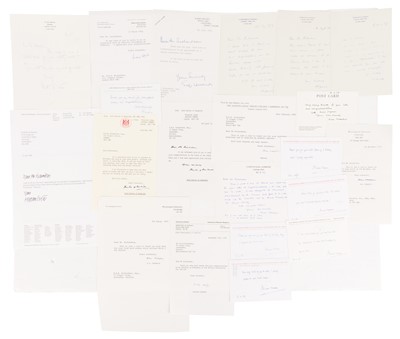 Lot 77 - Autograph Collection.- Members of the Order of Merit