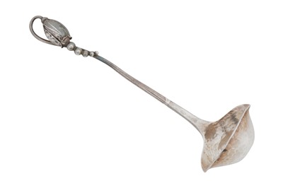 Lot 314 - An early 20th century Danish small ladle, Copenhagen 1926, import marks for London 1925 by George Stockwell