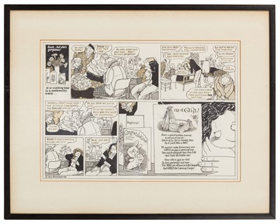 Lot 193 - Simmonds (Posy) ‘It is visiting time in a maternity ward….’, 1981