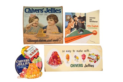 Lot 6 - A GROUP OF NINE CHIVERS ADVERDISING RELATED ITEMS