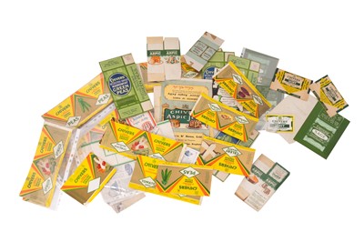 Lot 9 - A SUBSTANTIAL GROUP OF CHIVERS CANNED VEGETABLES AND HERBS & SPICES LABELS IN TWO BOXES