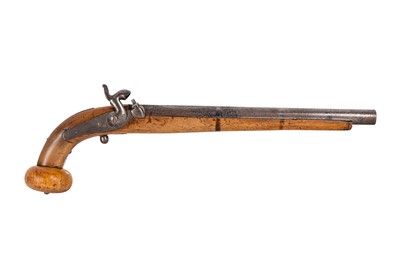 Lot 15 - BELGIAN MADE IMPERIAL RUSSIAN KUBAN COSSACK PERCUSSION PISTOL