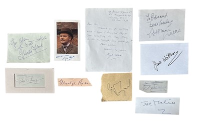 Lot 254 - Sherlock Holmes Interest.- Incl. Peter Cushing