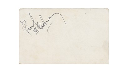 Lot 407 - McCartney (Paul)